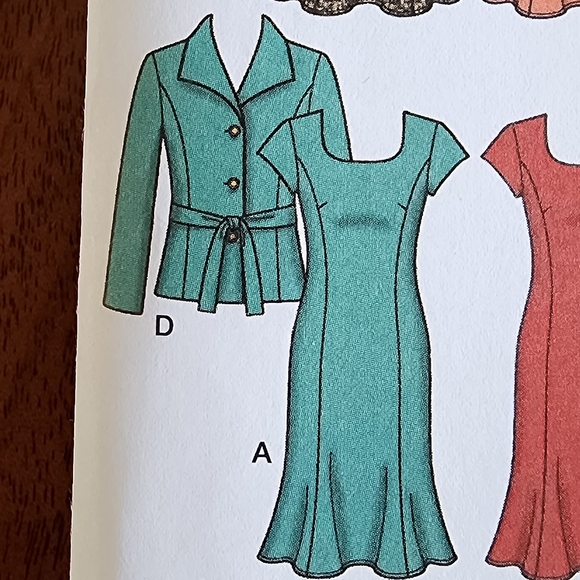 Simplicity sewing pattern dresses & jackets suiting #4014, sz: 10-18, NEW! - Picture 5 of 15